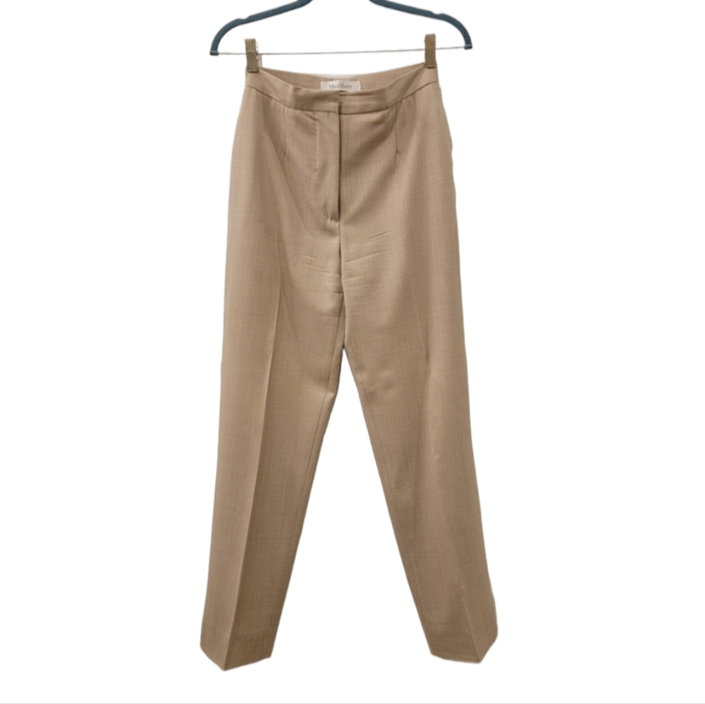 MaxMara Pure New Wool Women's Trousers/Pants Size 4